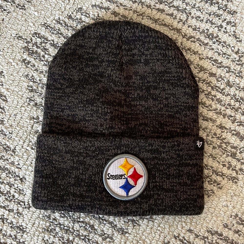 Steelers NFL 47Brand Adult Sized Beanie